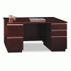 Bush® Milano&Sup2; Collection Double Pedestal Desk