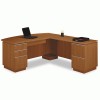 Bush® Milano&Sup2; Collection Left L-Desk With Full Pedestal