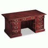Dmi® Keswick Collection Executive Double Pedestal Desk