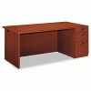 Hon® Park Avenue Collection® Laminate Single Pedestal Desk