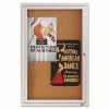 Quartet® Enclosed Indoor Cork Bulletin Board With Hinged Doors