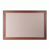 Quartet® Wood-Frame Fabric-Surface Bulletin Board