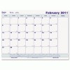 Blueline® Write-On Cling-On Poly Monthly Calendar