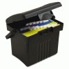 Storex File Box With Organizer