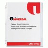 Universal® Heavy-Weight Sheet Protector With Index Tabs