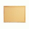 Universal® Cork Bulletin Board With Oak Frame