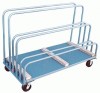 Adjustable Sheet & Panel Truck (Steel Deck With Carpeted Rails)